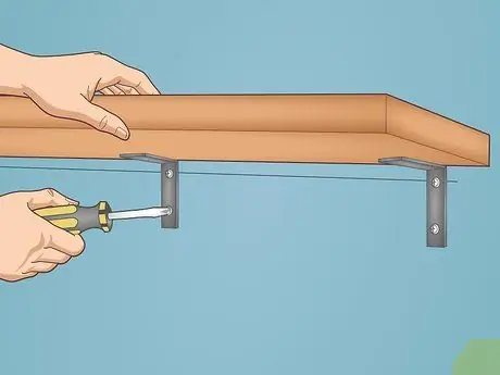 Повесьте тяжелую полку Шаг 11