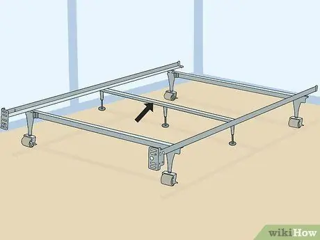 Соберите металлический каркас кровати Шаг 7