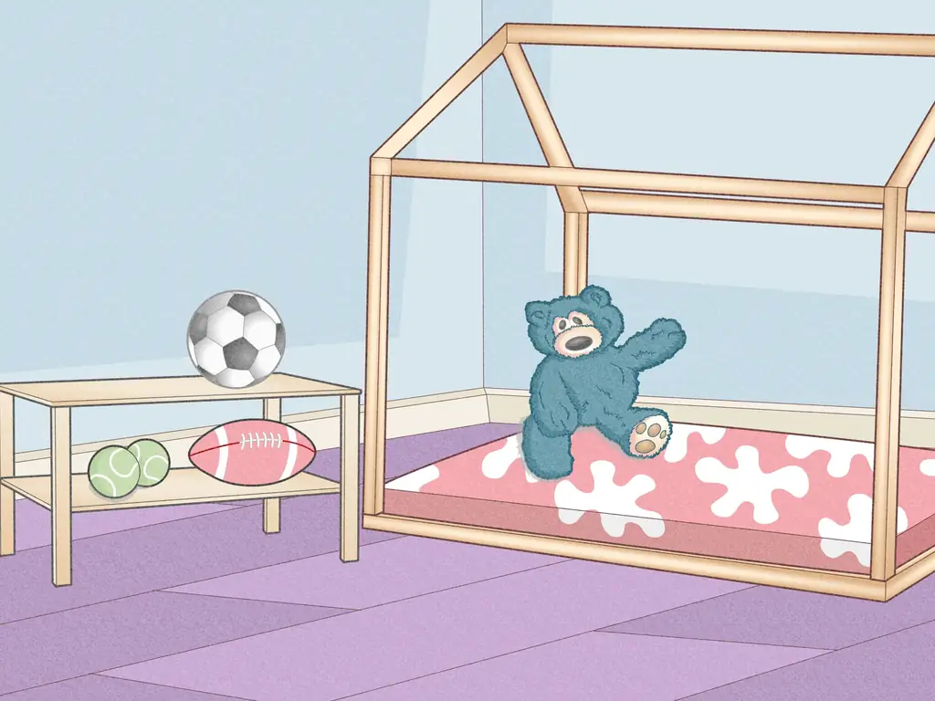 Как построить кровать Монтессори