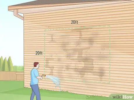 Уход за деревянным сайдингом Шаг 1