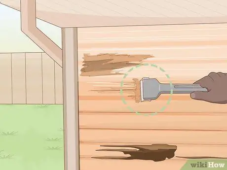 Уход за деревянным сайдингом Шаг 7