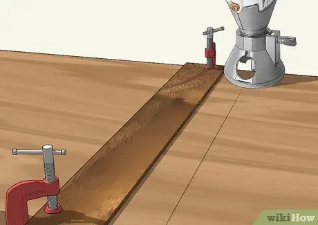 Вырезание канавок в дереве Шаг 11