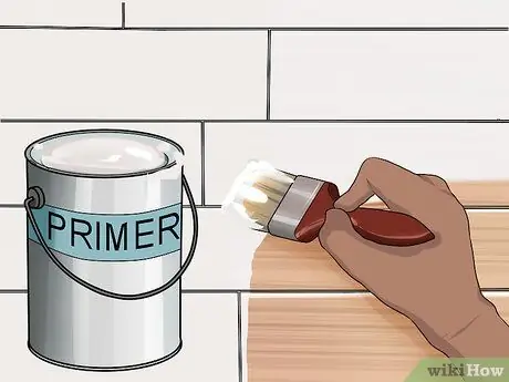 Создание акцентной стены, обшитой деревянной доской. Шаг 12