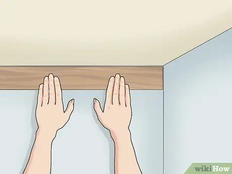 Создание акцентной стены, обшитой деревянной доской. Шаг 6