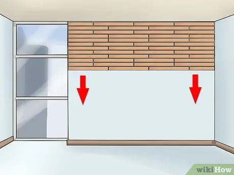 Создание акцентной стены с деревянными досками Шаг 8