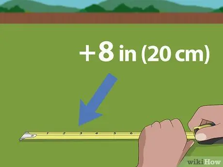 Постройте площадку для игры в бочче, шаг 2