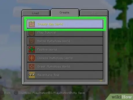 Измените свой игровой режим в Minecraft, шаг 1