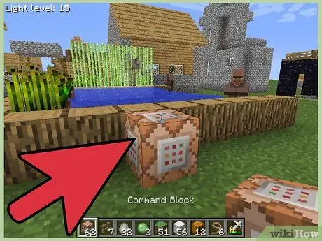Используйте командные блоки в Minecraft, шаг 6