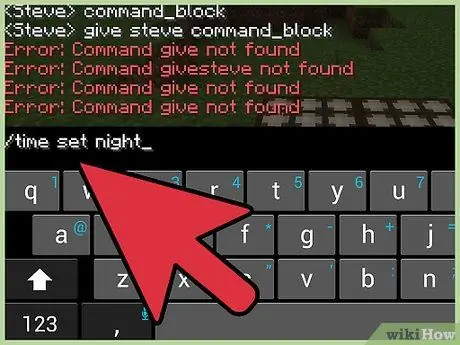 Сделай это навсегда ночью в Minecraft, шаг 12