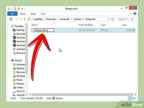 Установите кастомные банки в Minecraft Step 7