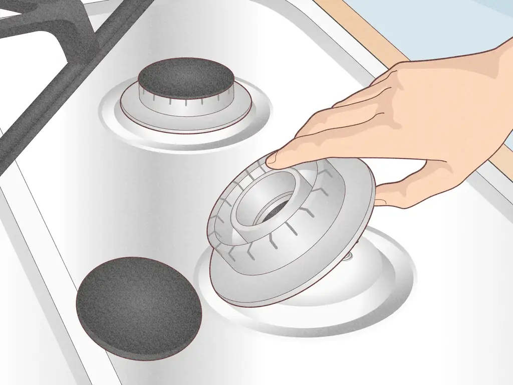 Как содержать газовую плиту в чистоте: 12 шагов (с иллюстрациями)