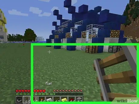 Постройте систему железных дорог в Minecraft, шаг 10