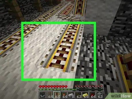 Постройте систему железных дорог в Minecraft, шаг 12