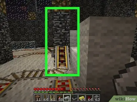 Постройте систему железных дорог в Minecraft, шаг 15