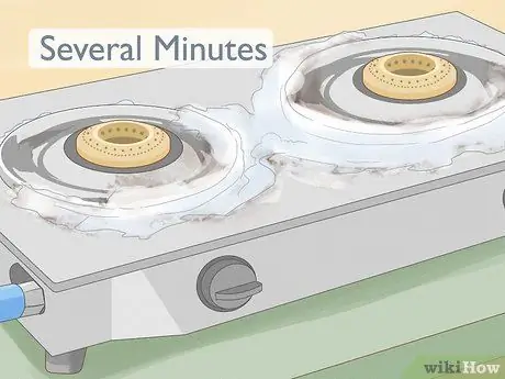 Удаление следов ожога с плиты Шаг 4