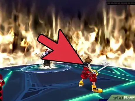 Победите Акселя (Битва данных) в Kingdom Hearts II, шаг 10