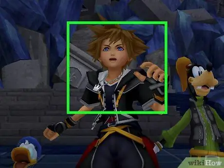 Победите Демикса в Kingdom Hearts II, шаг 1