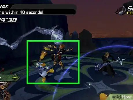 Победите Демикса в Kingdom Hearts II, шаг 2
