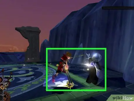 Победите Демикса в Kingdom Hearts II, шаг 8