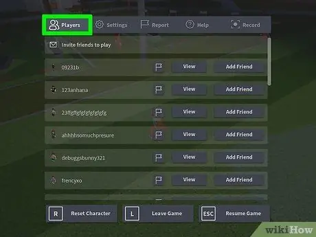 Добавить друзей в Roblox, шаг 10