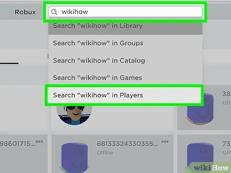 Добавить друзей в Roblox Шаг 5
