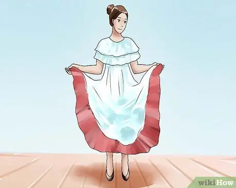 Традиционный танец Cumbia Colombiana Шаг 5