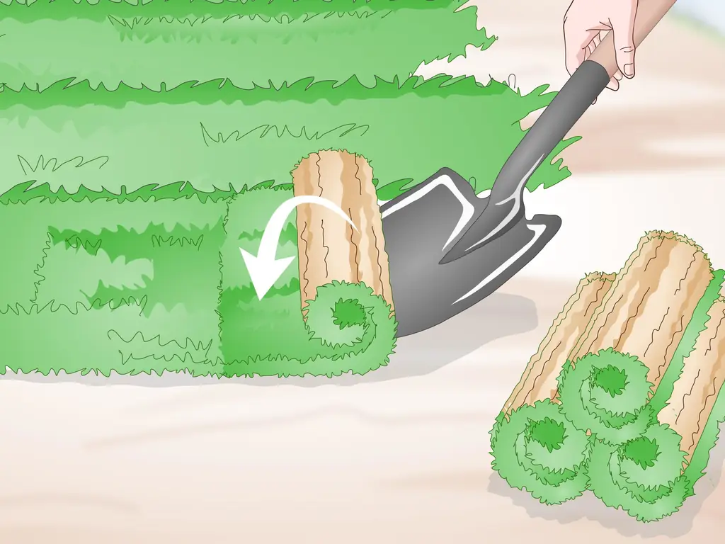 Как резать дерн (с иллюстрациями)