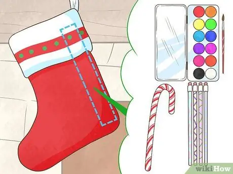 Наполнить рождественский чулок Шаг 3