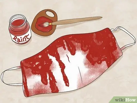 Создание маски для лица на Хэллоуин, шаг 2