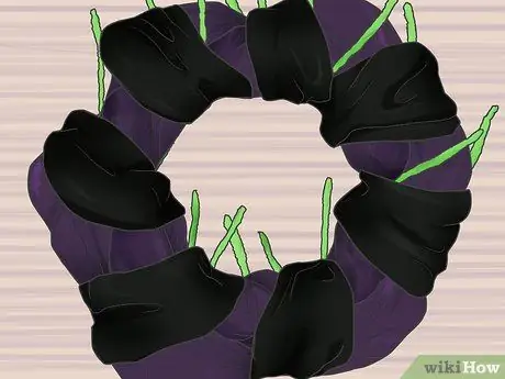 Делаем венок на Хеллоуин Шаг 7