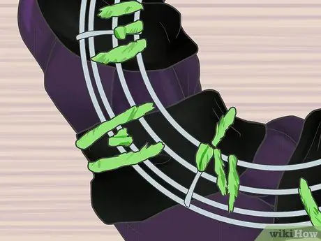 Делаем венок на Хеллоуин Шаг 9