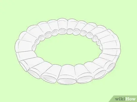 Делаем снеговиков из чашки из пенопласта Шаг 12