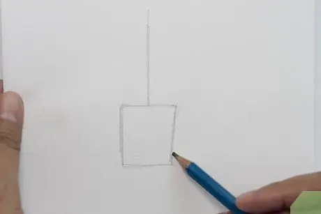 Рисуем комнатное растение. Шаг 2