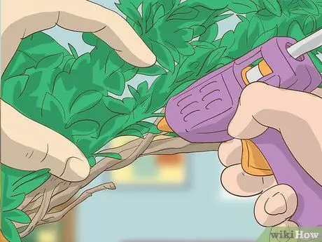 Сделать венок из самшита Шаг 11