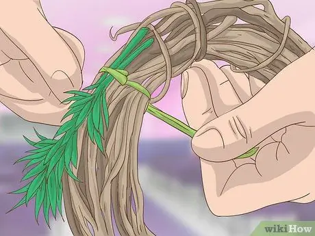 Сделать венок из самшита Шаг 2