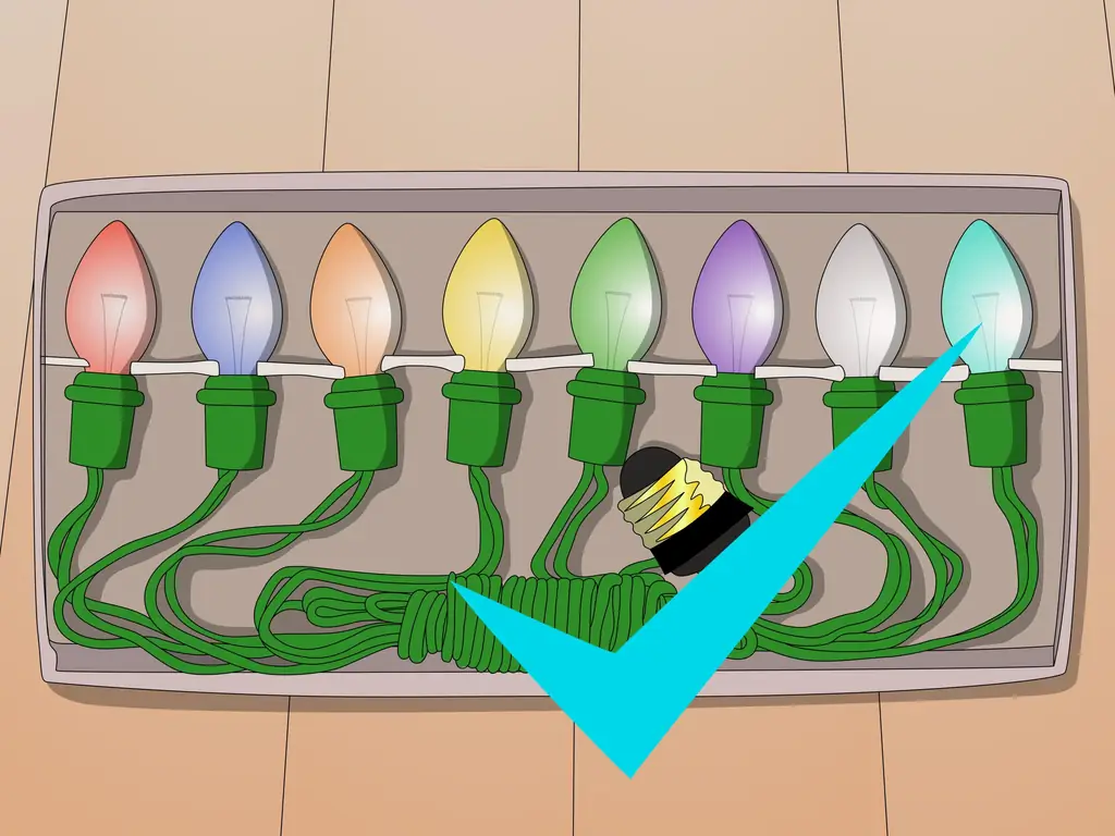 Как заменить мертвые огни рождественской елки: 11 шагов