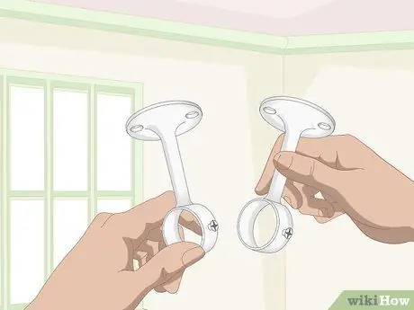 Вешаем шторы на потолок Шаг 1