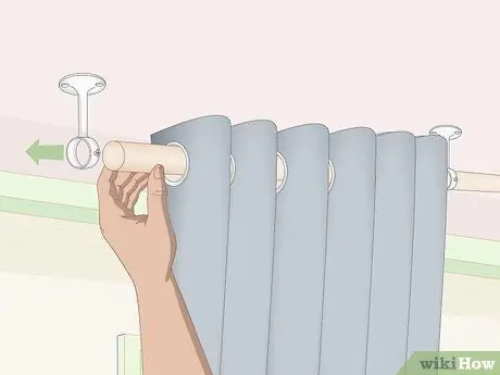 Вешаем шторы на потолок Шаг 6