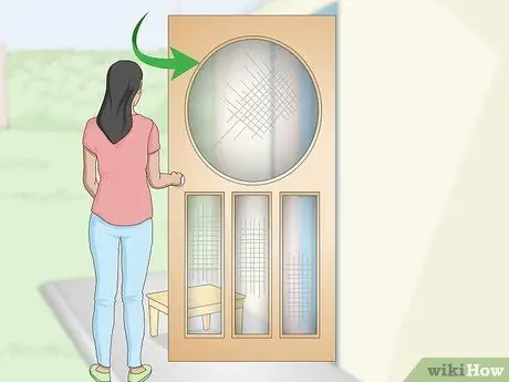 Покрасьте дверь экрана Шаг 1