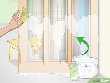 Покрасьте дверцу экрана Шаг 2