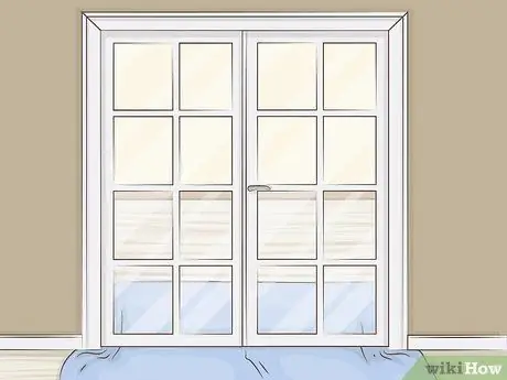 Покраска французских дверей, шаг 1