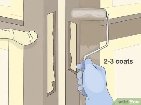 Покраска французских дверей Шаг 15