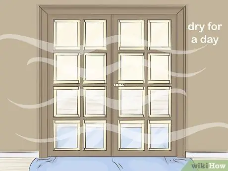 Покраска французских дверей Шаг 16