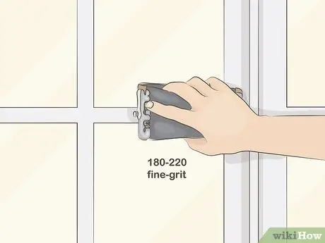 Покраска французских дверей, шаг 3