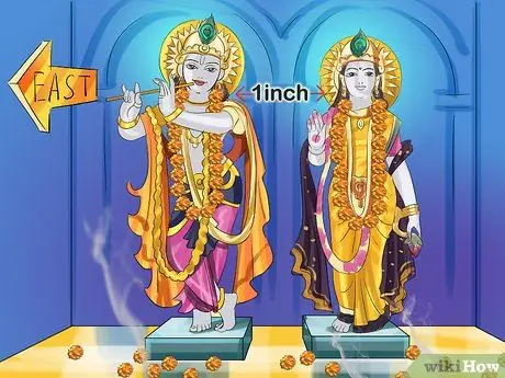 Украшаем комнату для пуджи Шаг 12