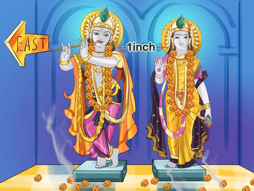 Как украсить комнату для пуджи: 12 шагов (с картинками)