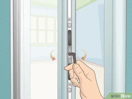 Настройка окна UPVC Шаг 9 Настройка окна UPVC Шаг 9