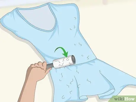 Вытащите шерсть домашних животных из стирки, шаг 2