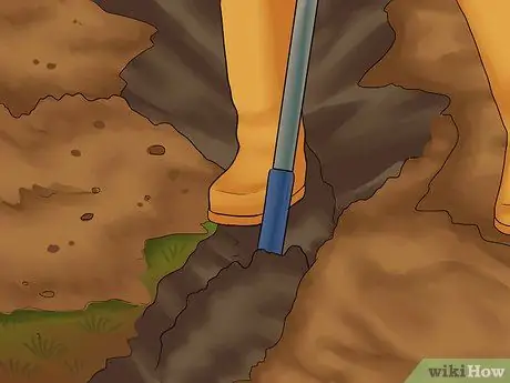 Сделайте траншею Шаг 6