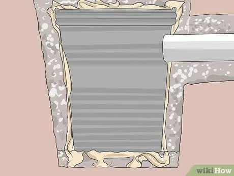 Постройте сухой колодец Шаг 15